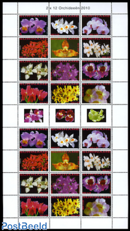 Orchids Minisheet (with 2 sets)