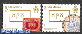 Stamp & coin museum 2v