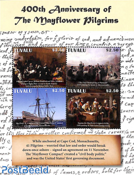 The Mayflower Pilgrims 4v m/s