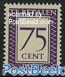 Postage due 75c, stamp out of set