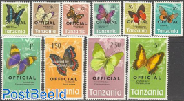 OFFICIAL, butterflies 10v