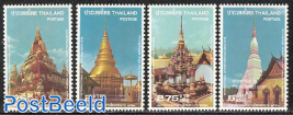 Letter week, pagodes 4v