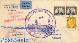 Airmail cover to Germany