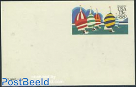 Postcard olympic sailing