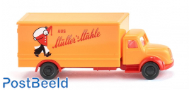 Box truck (Magirus) "Müllers Mühle"