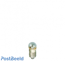 Spherical head-bulb, E 5.5, clear