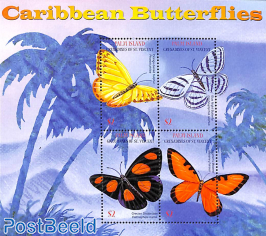 Palm Island, Butterflies 4v m/s