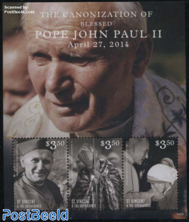 Canonization of John Paul II 3v m/s