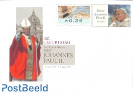 Envelope, Pope John Paul II