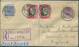 Letter from SAR to England