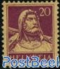 20c, purple,Stamp out of set