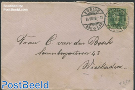 Envelope from Zurich