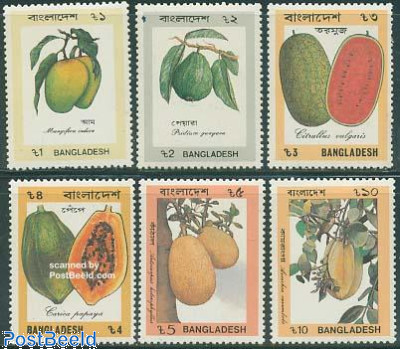 Fruits 6v