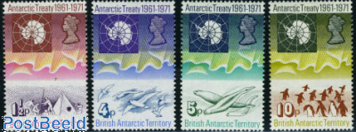 Antarctic treaty 4v