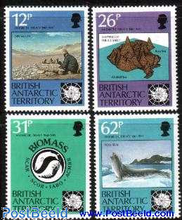 Antarctic treaty 4v