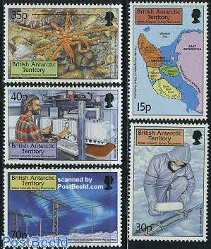 British antarctic survey 5v