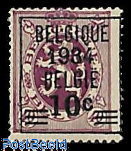 Precancel overprint 1v