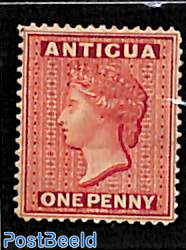 1p, WM CA Crown, perf. 14, Stamp out of set