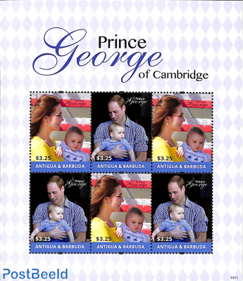Birth of Prince George m/s