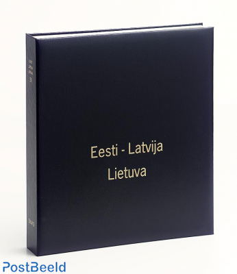 Luxe binder stamp album Baltic States II