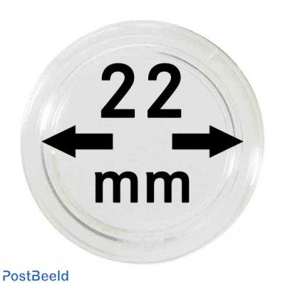 Lindner 10x Coin Capsules 22mm