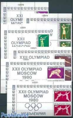 Olympic games 2x6v+tabs
