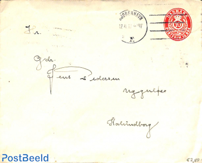 Envelope 10o, used