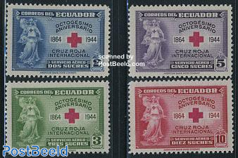 Red Cross 4v (airmail)