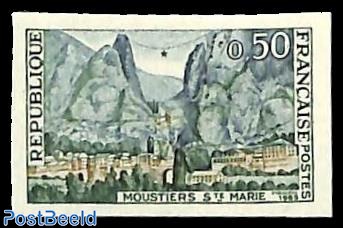 Moustiers Sainte Marie 1v, imperforated
