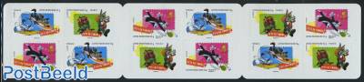 Stamp festival, Looney Tunes foil booklet
