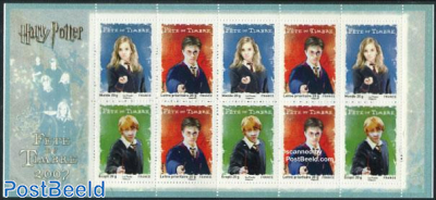 Harry Potter, Stamp day booklet