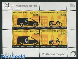 Europa minisheet (with 2 sets)
