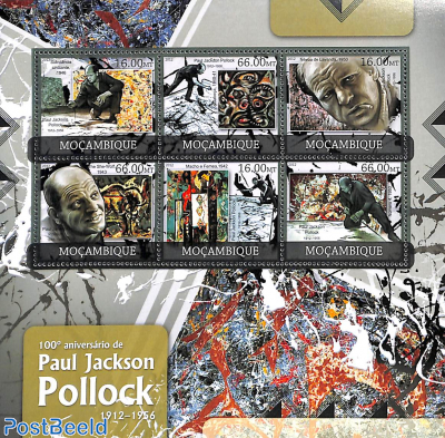 Paul Jackson Pollock 6v m/s