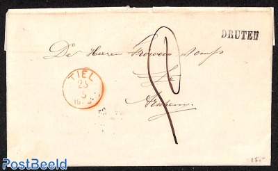 Cover with naamstempel: DRUTEN