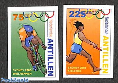 Olympic games 2v imperforated