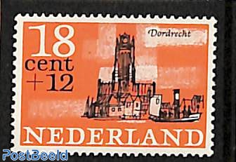 18+12c, Dordrecht, Stamp out of set