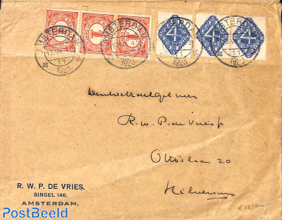 Letter from Amsterdam to Hilversum