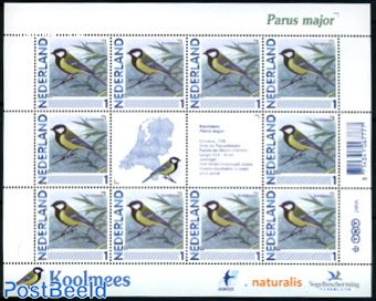 Personal stamp m/s, bird