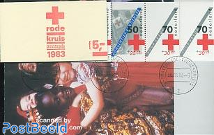 Red Cross booklet Max card NM set