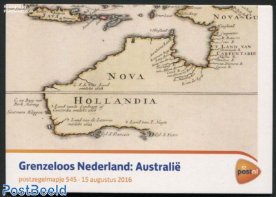 Borderless Netherlasnds-Australia, presentation pack 545