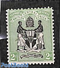 B.C.A., 2d, WM Crown-CA, Stamp out of set