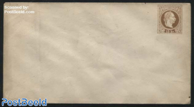 Envelope 15Kr brown, flap type III