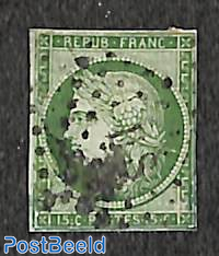 15c green, used