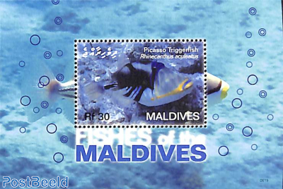 Fish of the Maldives s/s