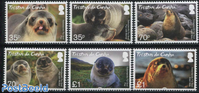 Subantarctic Fur Seal 6v
