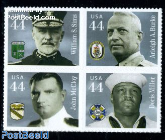 Distinguished sailors 4v s-a