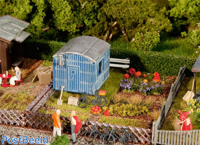 Allotments with contractor's trailer