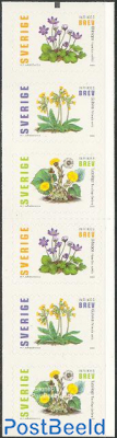 Spring flowers booklet