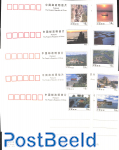 Postcard set, Hebei scenery, domestic mail (10 cards)