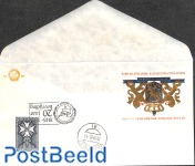 NVPH FDC cover VELDPOST, inverted printed envelope